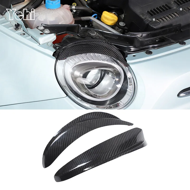 Real Carbon Fiber For Fiat 500 Abarth 595 2016 2017 2018 2019 2020 2021 2022 2023 Car Front Headlight Eyebrow Eyelid Sticker
Real Carbon Fiber For Fiat 500 Abarth 595 2016 2017 2018 2019 2020 2021 2022 2023 Car Front Headlight Eyebrow Eyelid Sticker