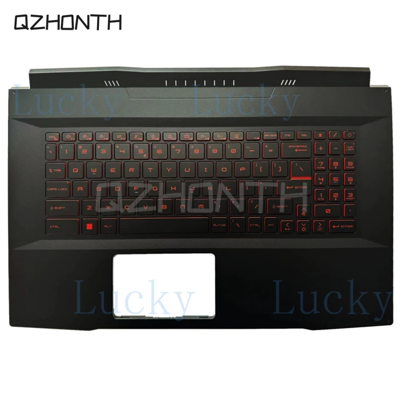f New For MSI Katana GF76 MS-17L1 MS-17L3 Palmrest with Keyboard Full RED Backlit
f New For MSI Katana GF76 MS-17L1 MS-17L3 Palmrest with Keyboard Full RED Backlit