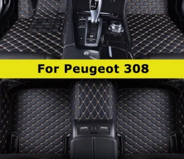 Customized For Peugeot 308 personalized luxury leather all-weather waterproof anti slip car floor mats
Customized For Peugeot 308 personalized luxury leather all-weather waterproof anti slip car floor mats