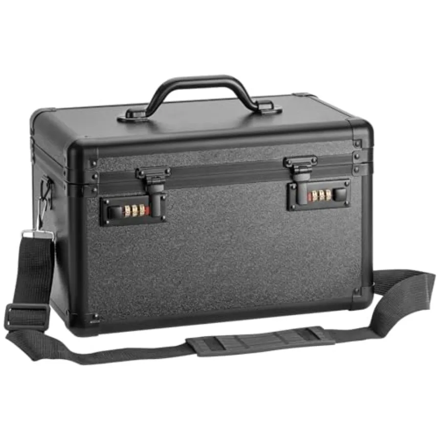 Medication Lock Box with Combination Lock, 14 Inch Lockable Storage Safe Box for Medicine, Cash and Documents, Portable Secure
Medication Lock Box with Combination Lock, 14 Inch Lockable Storage Safe Box for Medicine, Cash and Documents, Portable Secure