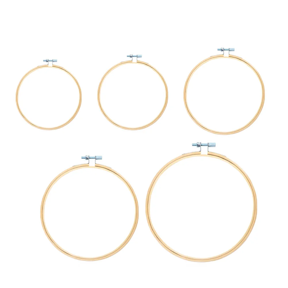 5Pcs Embroidery Hoops Bamboo Cross Circle House Embroidery Kit Quilting Needlework Decoration Beginner Gift
5Pcs Embroidery Hoops Bamboo Cross Circle House Embroidery Kit Quilting Needlework Decoration Beginner Gift