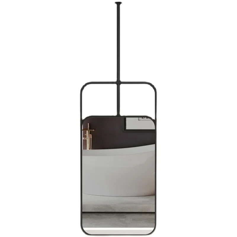 Modern Rectangle Bathroom Bathroom Hanging Bar Art Mirror Ceiling Hanging Mirror Luminous
Modern Rectangle Bathroom Bathroom Hanging Bar Art Mirror Ceiling Hanging Mirror Luminous