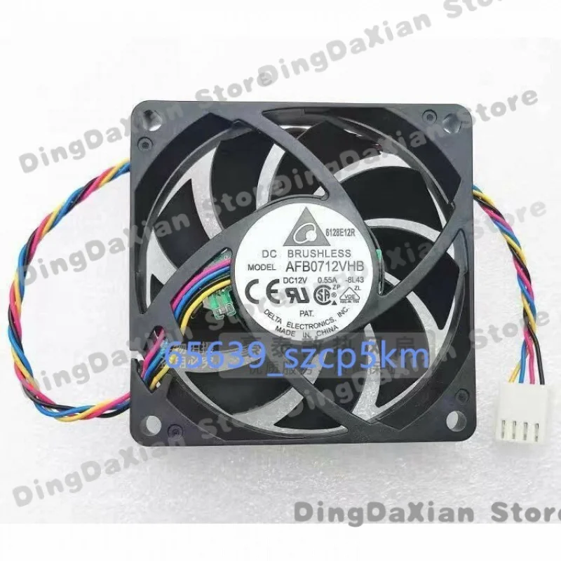 D 1PCS For Delta AFB0712VHB | DC12V 0.55A 4-Pin CPU Fan 70×70×15mm 7CM Brushless
D 1PCS For Delta AFB0712VHB | DC12V 0.55A 4-Pin CPU Fan 70×70×15mm 7CM Brushless