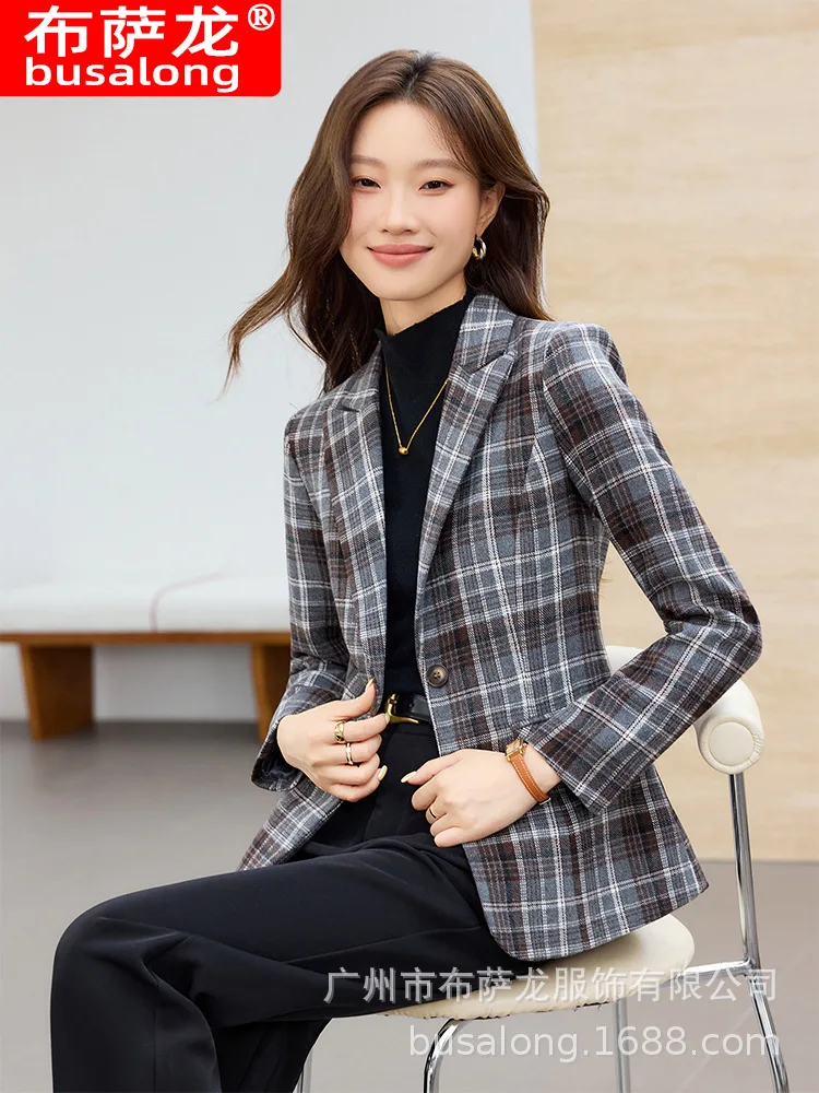 2025New Stylish Fashion Suit Casual Women's Long Sleeve Professional Blazer Formal Women's Single Jacket Workwear8690
2025New Stylish Fashion Suit Casual Women's Long Sleeve Professional Blazer Formal Women's Single Jacket Workwear8690