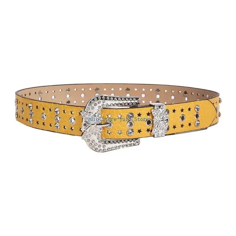 X7XB Fashion Hot Girls Women Waist Belt with Diamond Butterfly Buckle PU Leather Belt
X7XB Fashion Hot Girls Women Waist Belt with Diamond Butterfly Buckle PU Leather Belt