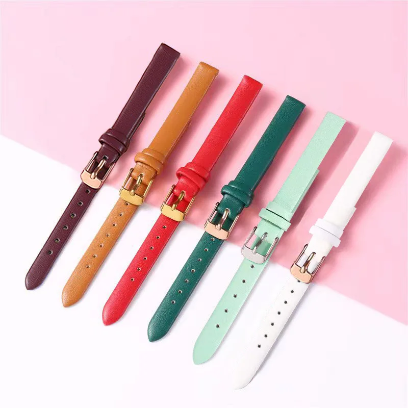 High Quality Soft Double-sided Cowhide Leather Watch Strap Replacement for 8 10 12 14 16 18 20 22mm Universal Watch Band
High Quality Soft Double-sided Cowhide Leather Watch Strap Replacement for 8 10 12 14 16 18 20 22mm Universal Watch Band