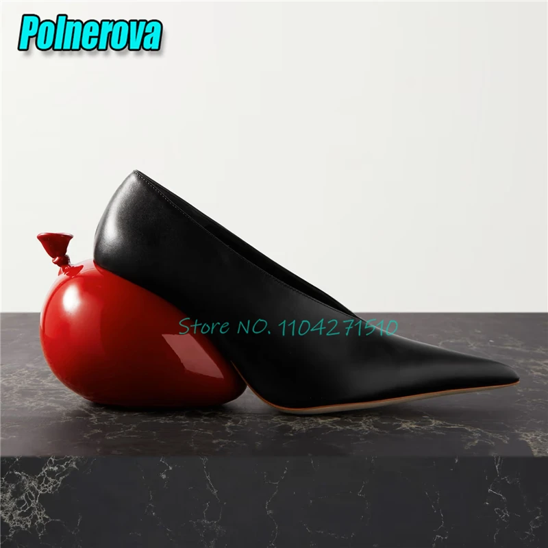 Женские туфли-лодочки на странном каблуке с острым носком, нишевый дизайн, красные туфли-лодочки на высоком каблуке 8 см, летняя новинка, женская повседневная обувь
Женские туфли-лодочки на странном каблуке с острым носком, нишевый дизайн, красные туфли-лодочки на высоком каблуке 8 см, летняя новинка, женская повседневная обувь