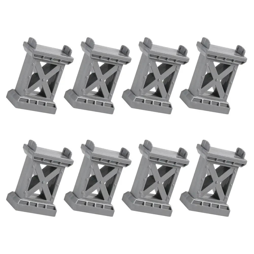 8Pcs Bridge Pier Accessory Plastic Stable Support Railway Scenery Track Landscaping DIY Simulation Train Bridge for Games
8Pcs Bridge Pier Accessory Plastic Stable Support Railway Scenery Track Landscaping DIY Simulation Train Bridge for Games