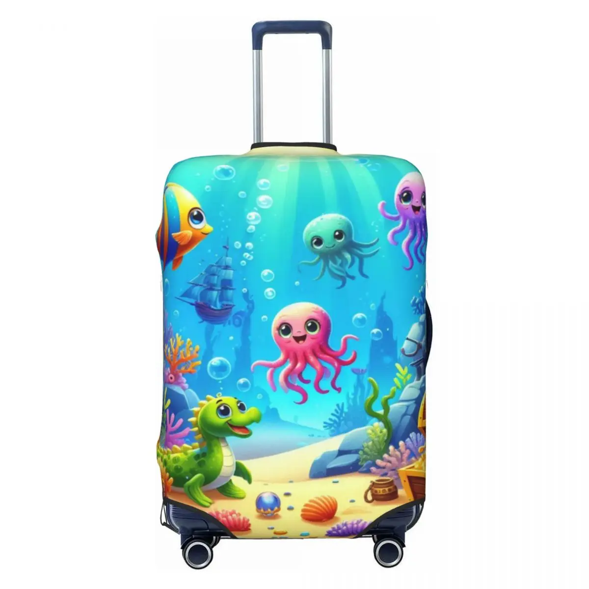 Custom Animated Sea Creatures Luggage Cover Funny Finding Nemo Suitcase Protector Covers Suit For 18-32 inch
Custom Animated Sea Creatures Luggage Cover Funny Finding Nemo Suitcase Protector Covers Suit For 18-32 inch