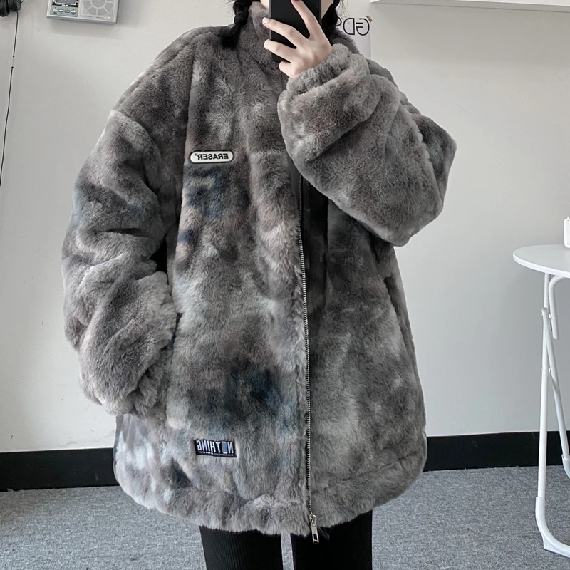 Winter Fur Coats Cotton Clothes Women's 2022 New Street BF Harajuku style Retro Loose Outerwear Autumn Winter Jackets fp367
Winter Fur Coats Cotton Clothes Women's 2022 New Street BF Harajuku style Retro Loose Outerwear Autumn Winter Jackets fp367