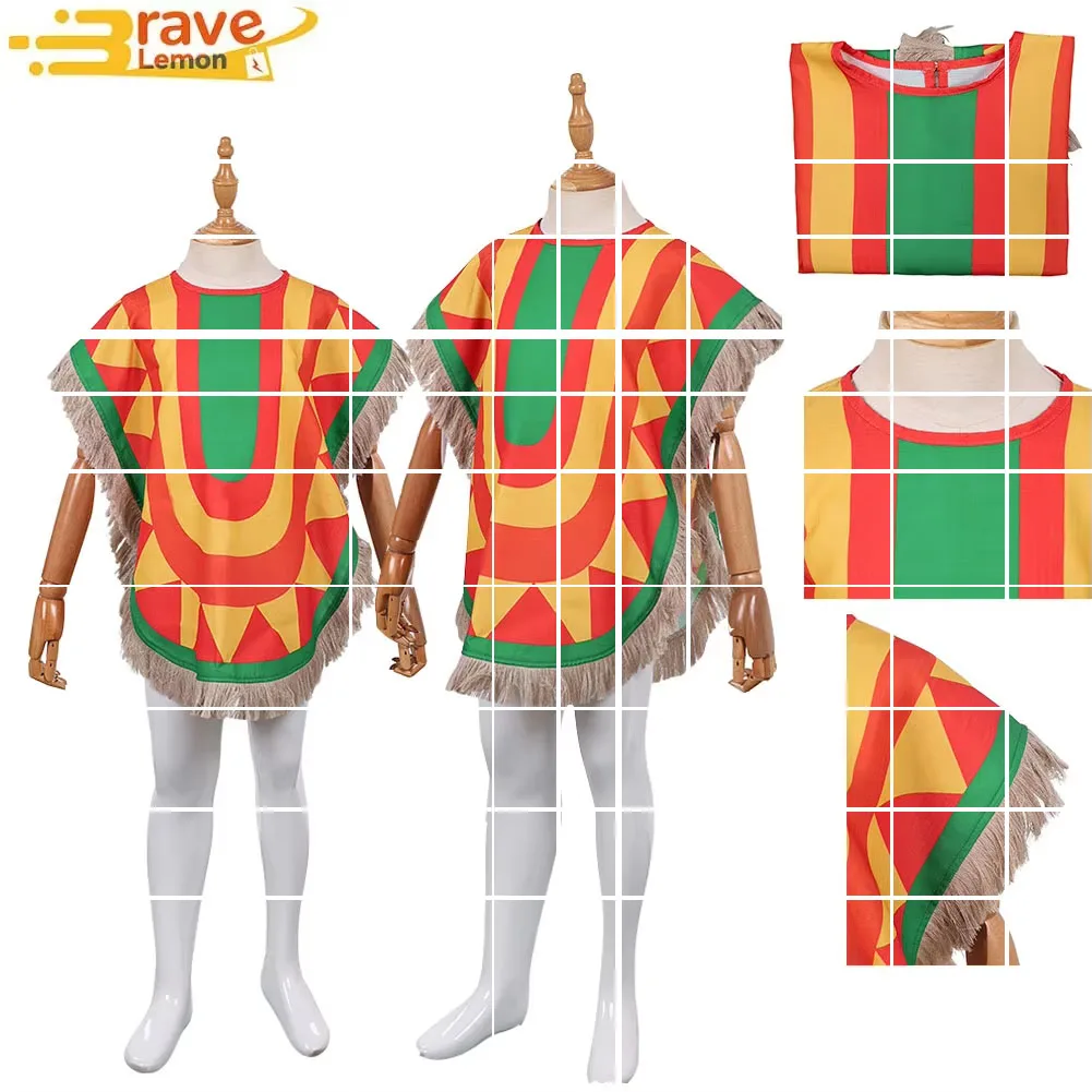 Anime Tostarena Cosplay Costume 2026 Bros Roleplay Kiidds Disguise Cloak Dress Halloween Carnival Party Fantasia Clothing Suit
Anime Tostarena Cosplay Costume 2026 Bros Roleplay Kiidds Disguise Cloak Dress Halloween Carnival Party Fantasia Clothing Suit