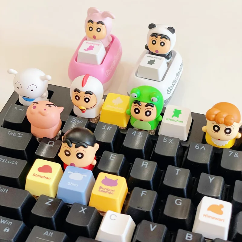 52TOYS Crayon Shinchan Stress Relief Toy Keyboard Keycap Blind Box Collectible Figure Trendy Desktop Decoration Surprise Gift
52TOYS Crayon Shinchan Stress Relief Toy Keyboard Keycap Blind Box Collectible Figure Trendy Desktop Decoration Surprise Gift