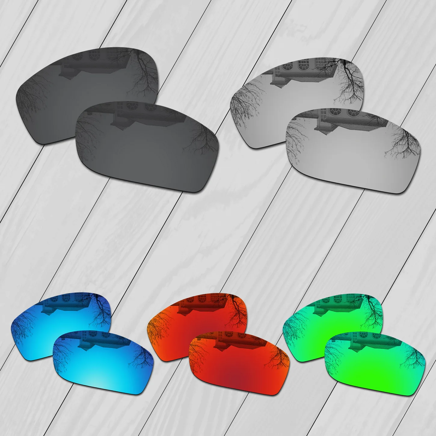 ELuxonsight Polarized Enhanced Replacement Lenses for Oakley Canteen 2014 OO9225 60mm Sunglasses - Varieties Colors
ELuxonsight Polarized Enhanced Replacement Lenses for Oakley Canteen 2014 OO9225 60mm Sunglasses - Varieties Colors