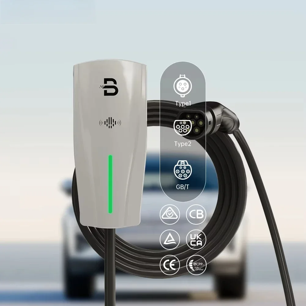BENY 32A 7kW 22kW OCPP 1.6j Commercial AC EV Wallbox Type1 Type2 GB/T AC EV Charger Electric Car Charging Station With Led Light
BENY 32A 7kW 22kW OCPP 1.6j Commercial AC EV Wallbox Type1 Type2 GB/T AC EV Charger Electric Car Charging Station With Led Light
