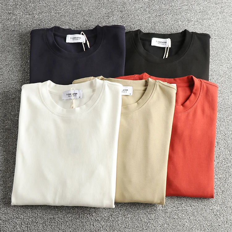 Тяжелая однотонная мужская футболка с длинными рукавами в американском стиле ретро, универсальная повседневная базовая рубашка 
Тяжелая однотонная мужская футболка с длинными рукавами в американском стиле ретро, универсальная повседневная базовая рубашка