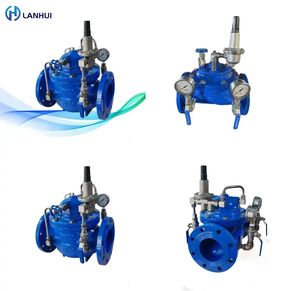 Customized DN40-DN600 200X Pilot Operated Hydraulic Pressure Reducing Valve for Water Pipeline Flow Control
Customized DN40-DN600 200X Pilot Operated Hydraulic Pressure Reducing Valve for Water Pipeline Flow Control