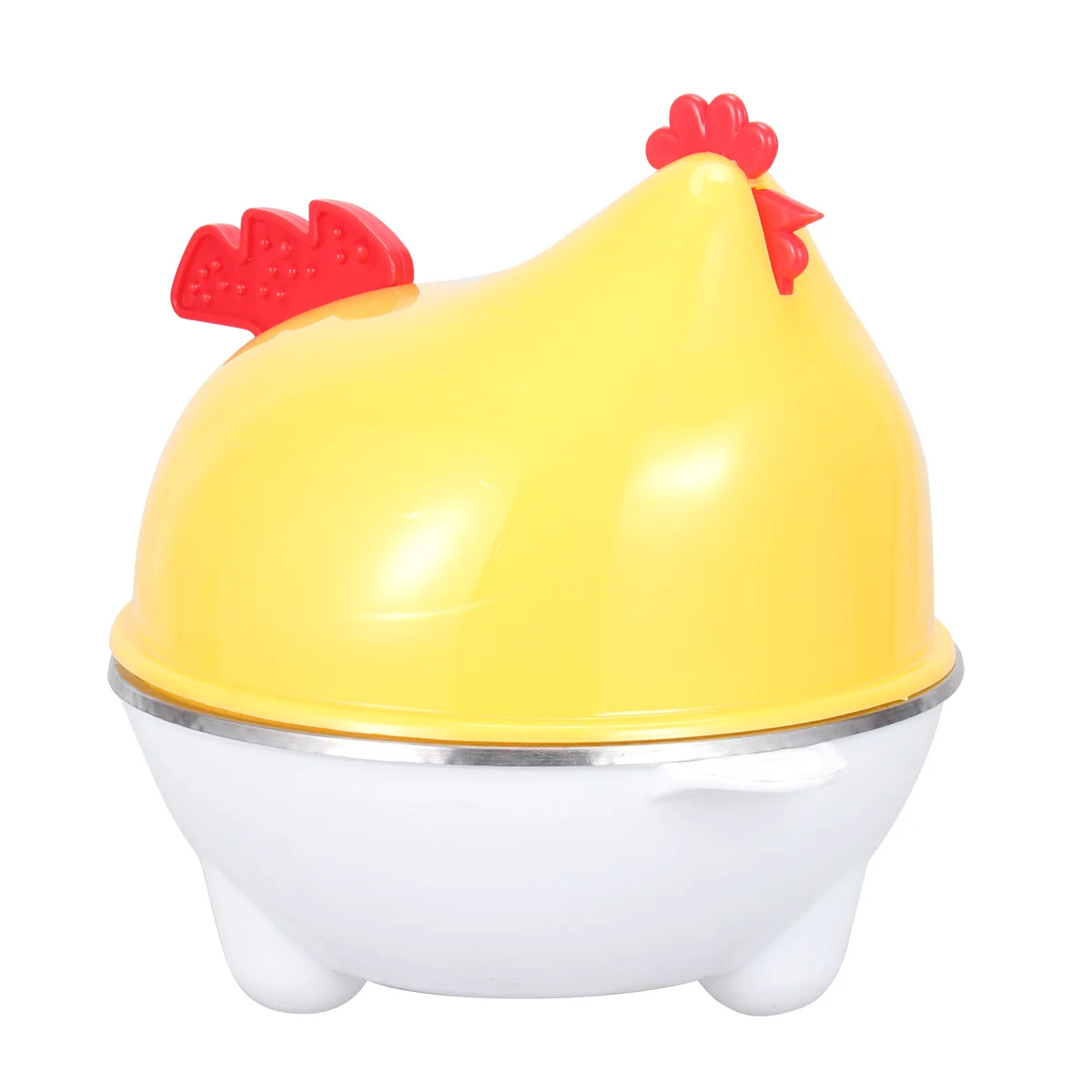 Egg Steamer Chicken Shape Boiler Cooker Multifunctional Poacher Yellow Kitchen Utensil Lightweight Portable Safe PP
Egg Steamer Chicken Shape Boiler Cooker Multifunctional Poacher Yellow Kitchen Utensil Lightweight Portable Safe PP