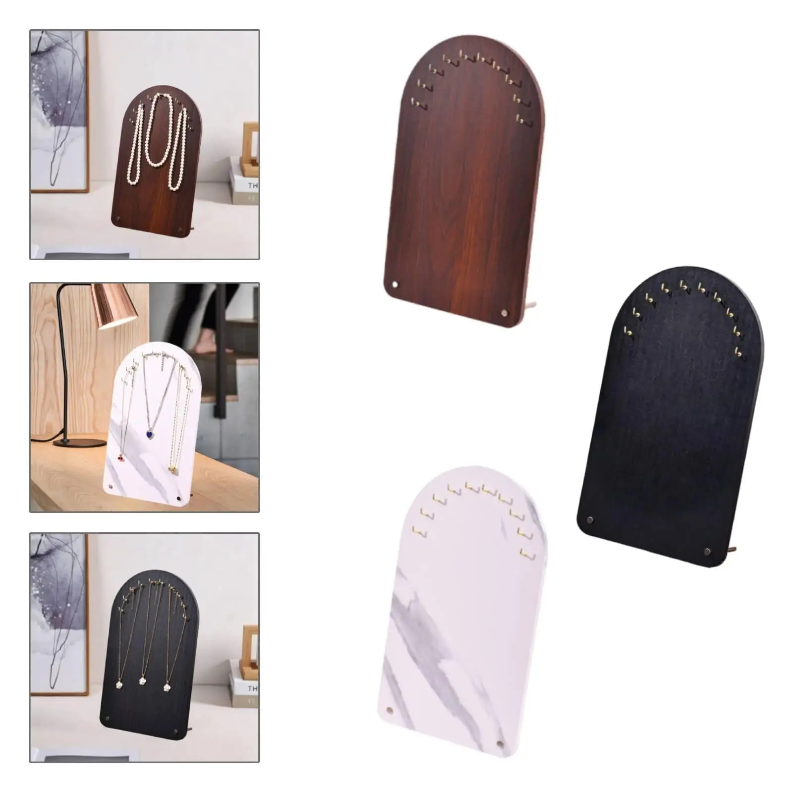 Creative Jewelry Organizer Display Stand Multi Hook Necklace Holder Wood Storage for Photo Props and Women
Creative Jewelry Organizer Display Stand Multi Hook Necklace Holder Wood Storage for Photo Props and Women
