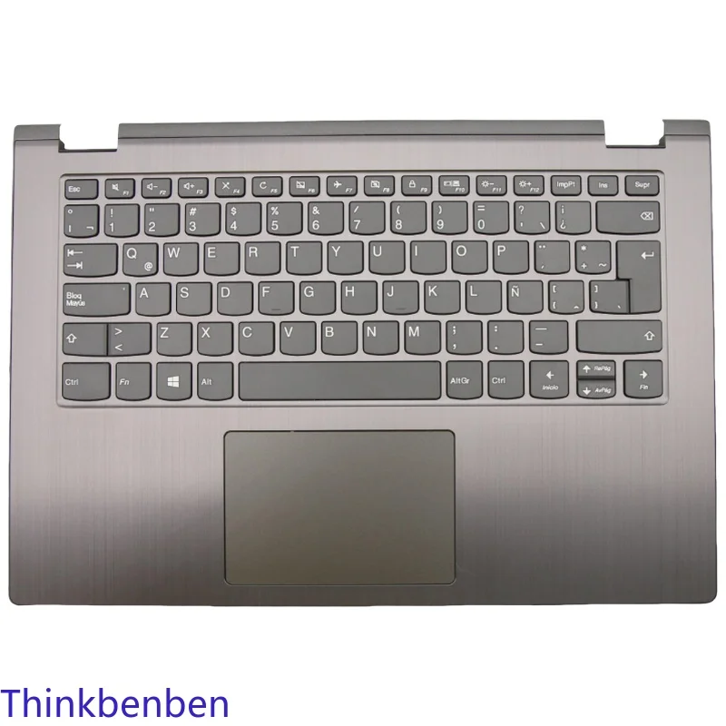 LA Latin Spanish Iron Gray Keyboard Upper Case Palmrest Shell Cover For Lenovo Ideapad Flex 6 14IKB 14ARR YOGA 530 14 5CB0R08872
LA Latin Spanish Iron Gray Keyboard Upper Case Palmrest Shell Cover For Lenovo Ideapad Flex 6 14IKB 14ARR YOGA 530 14 5CB0R08872