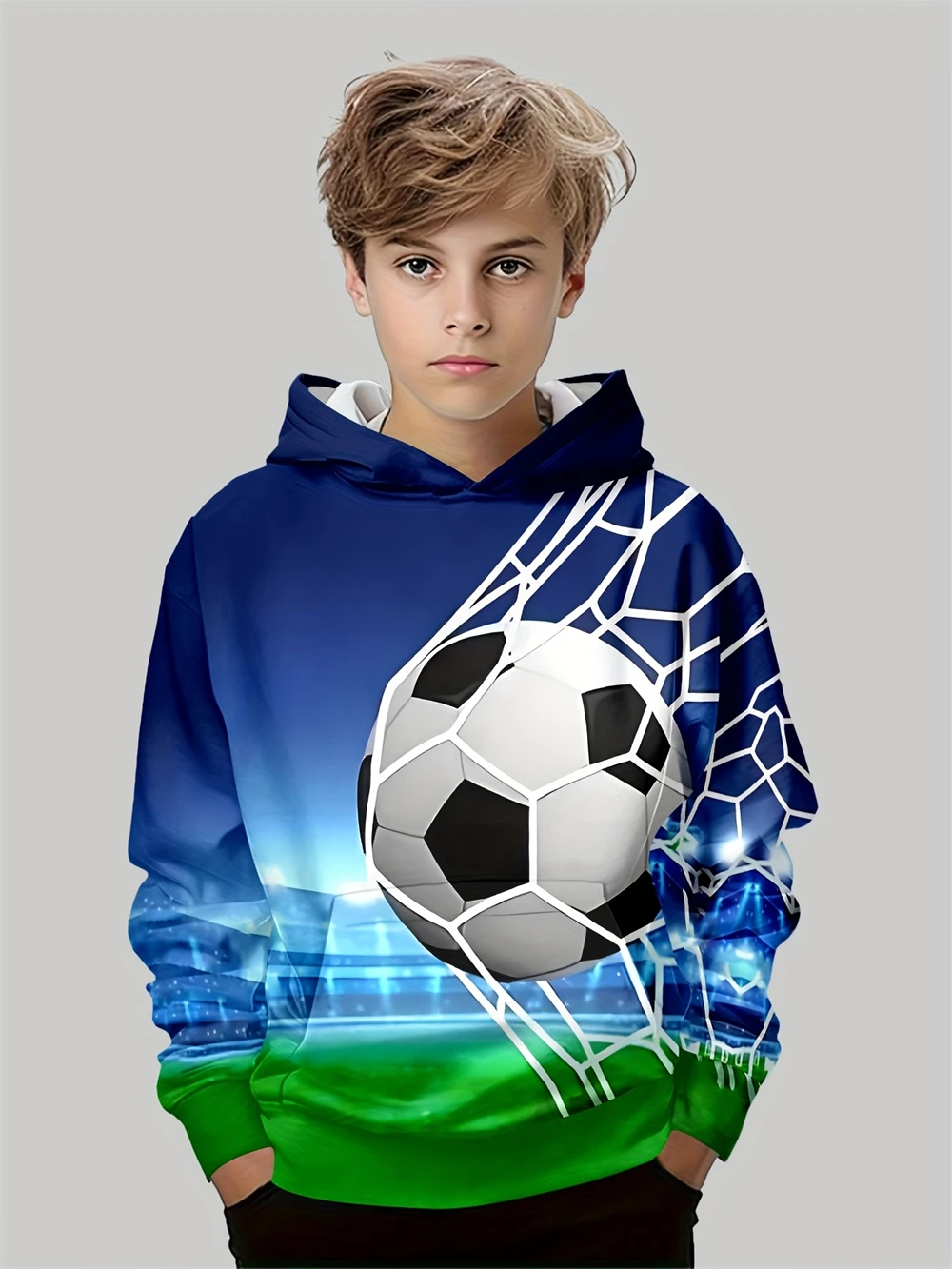 Boys Football 3D Printed Pattern Hoodies Long Sleeve Hoodies Casual Children Clothing Fashion Outdoor Sweatshirts Kids Clothes
Boys Football 3D Printed Pattern Hoodies Long Sleeve Hoodies Casual Children Clothing Fashion Outdoor Sweatshirts Kids Clothes