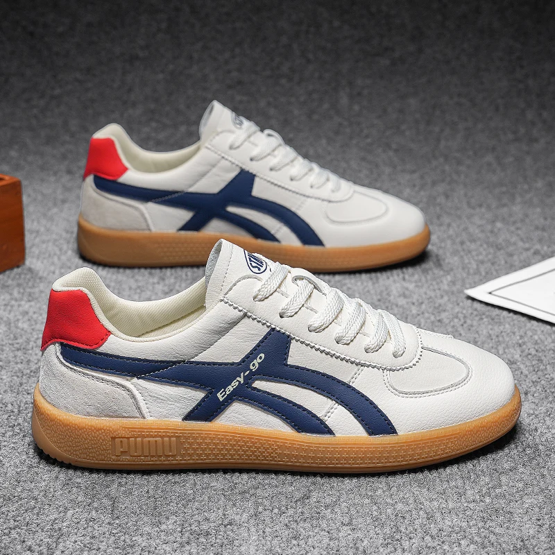 2025Summer Breathable Comfortable High Quality Patch Leather German Training Shoes Fashion Casual Men's Shoes Two Colors39-44
2025Summer Breathable Comfortable High Quality Patch Leather German Training Shoes Fashion Casual Men's Shoes Two Colors39-44