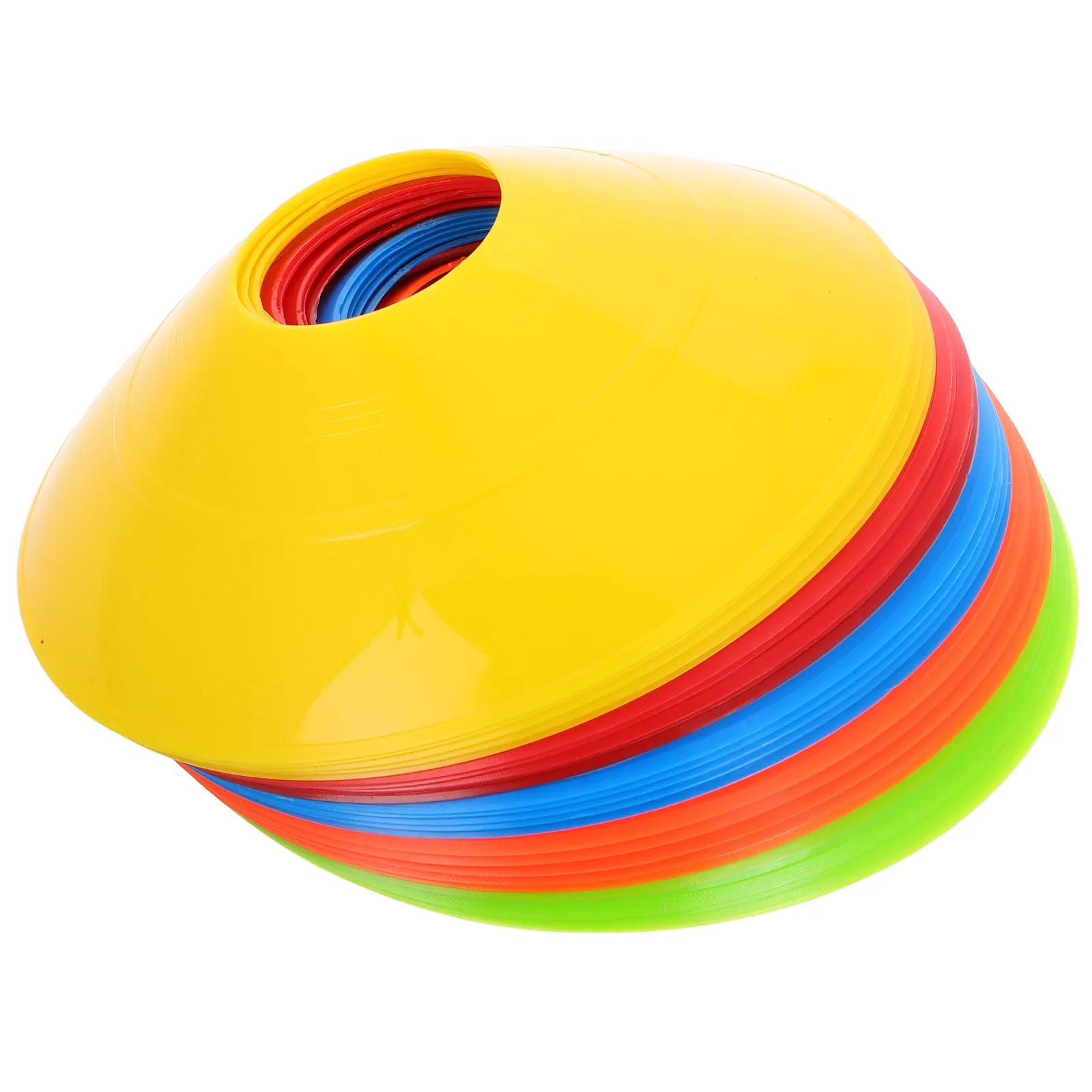 25pcs Football Basketball Marker Discs Sport Training Cones High Visibility Durable PPT Lightweight Portable Obstacle for Soccer
25pcs Football Basketball Marker Discs Sport Training Cones High Visibility Durable PPT Lightweight Portable Obstacle for Soccer