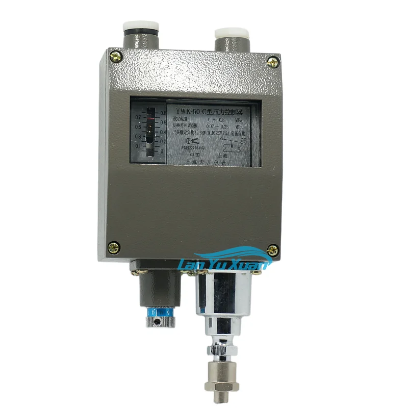 Shanghai Tianchuan Instrument Factory YWK-50-C series релейный контроллер давления, морской переключатель, алюминиевый корпус
Shanghai Tianchuan Instrument Factory YWK-50-C series релейный контроллер давления, морской переключатель, алюминиевый корпус