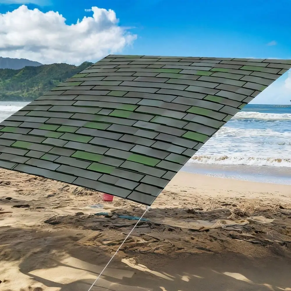 Flat Printing 1PC Outdoor Awning Canopy, Moss Green Gray Tile 2D Digital Print Canopy, Lightweight Polyester Fiber Awning, Easi
Flat Printing 1PC Outdoor Awning Canopy, Moss Green Gray Tile 2D Digital Print Canopy, Lightweight Polyester Fiber Awning, Easi