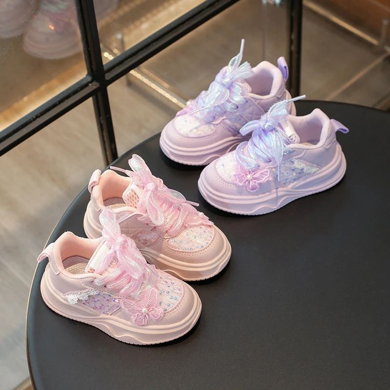 Spring Autumn Children Shoes Baby Boys Girls Casual Shoes Soft Soled Anti Slip Comfortable Butterfly Princess Shoes Size 21-30
Spring Autumn Children Shoes Baby Boys Girls Casual Shoes Soft Soled Anti Slip Comfortable Butterfly Princess Shoes Size 21-30
