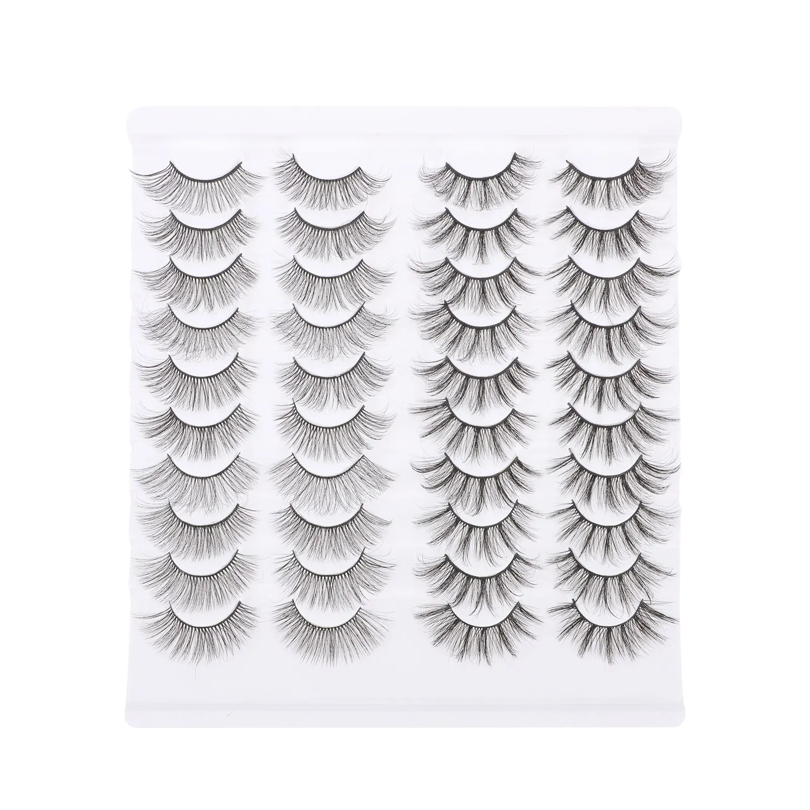 Eyelashes Natural Fiber Thick Suits Artificial Girl Makeup Beauty 3D Effect Realistic 3D False Eyelashes Daily Use
Eyelashes Natural Fiber Thick Suits Artificial Girl Makeup Beauty 3D Effect Realistic 3D False Eyelashes Daily Use