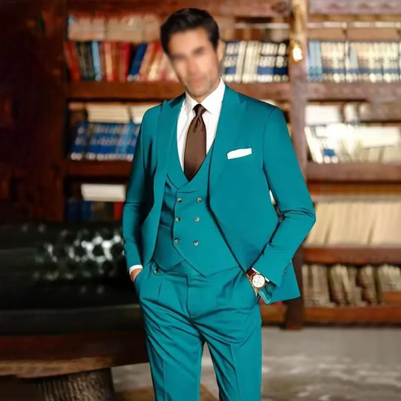 Formal Mint Green Single Button Shawl Collar Men Suit 3PCS Jacket Vest Outfits Casual Party Prom Wedding Set for Wedding Groom
Formal Mint Green Single Button Shawl Collar Men Suit 3PCS Jacket Vest Outfits Casual Party Prom Wedding Set for Wedding Groom