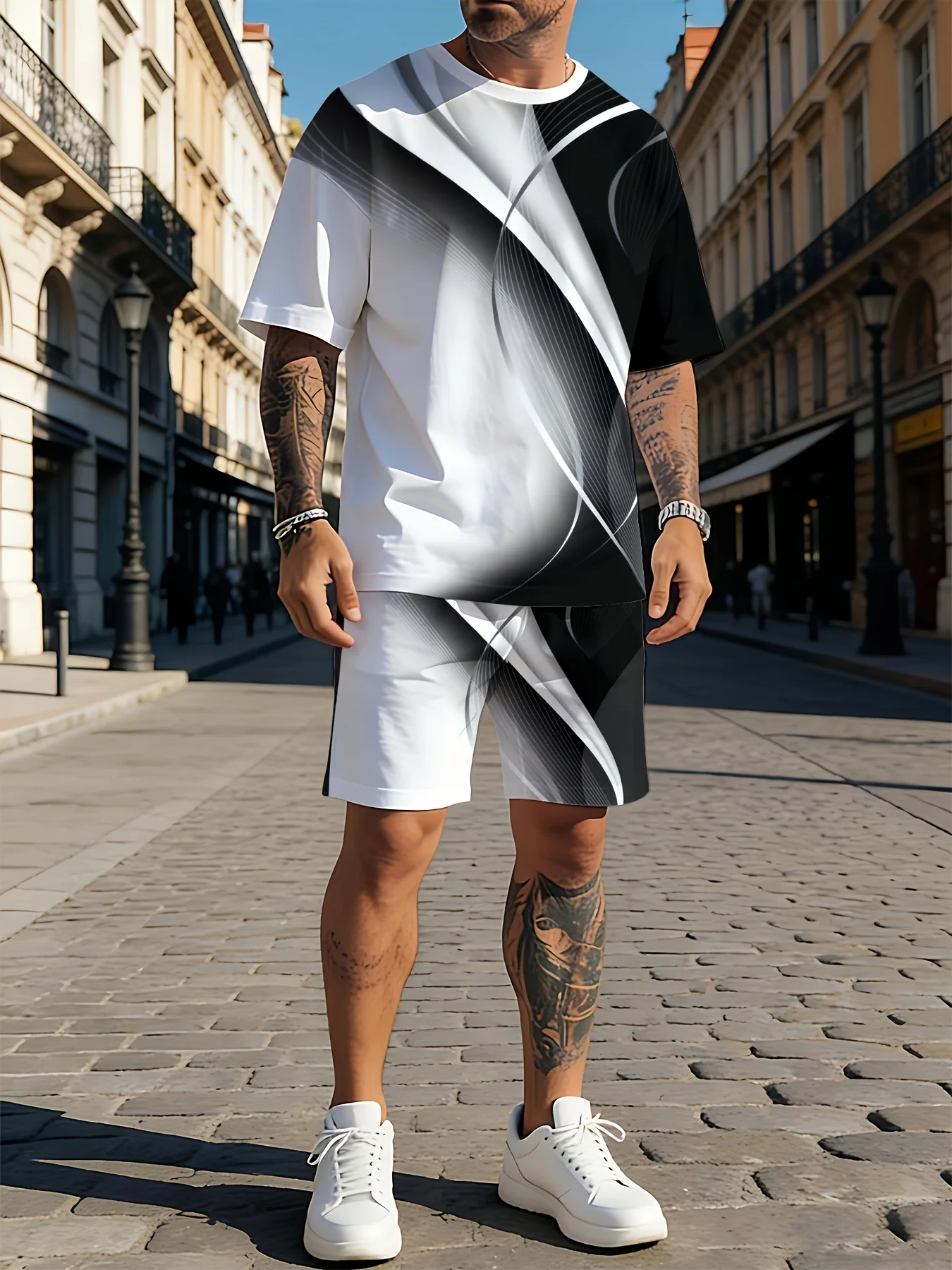 2026 Summer Men's Suit with 3D Printed Pattern Breathable Lightweight Comfortable Fashionable and Outdoor Style Men's Clothing
2026 Summer Men's Suit with 3D Printed Pattern Breathable Lightweight Comfortable Fashionable and Outdoor Style Men's Clothing