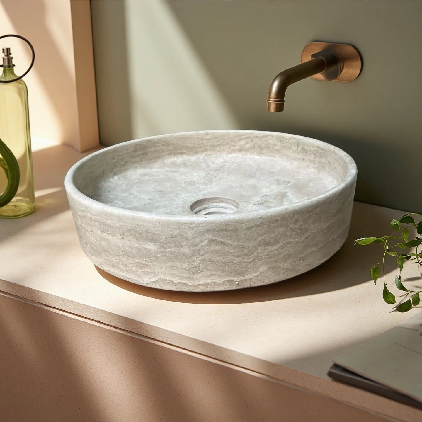 %r Custom Japanese Wabi Sabi Bathroom Sink Natural Marble Stone Washbasin Round Shape Travertine Wash Basin
%r Custom Japanese Wabi Sabi Bathroom Sink Natural Marble Stone Washbasin Round Shape Travertine Wash Basin
