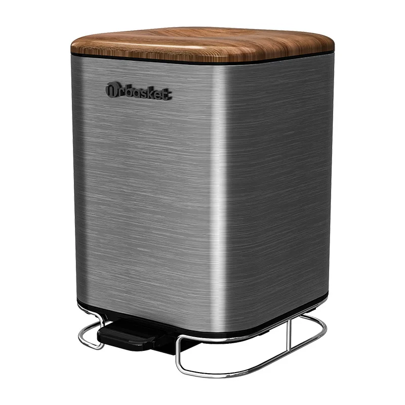 DSA foot-operated high-grade medieval stainless steel trash basket indoor living room with cover large-capacity trash basket
DSA foot-operated high-grade medieval stainless steel trash basket indoor living room with cover large-capacity trash basket