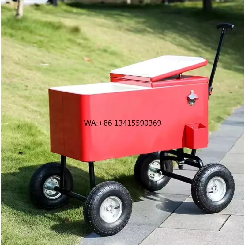 KBKS 80QT Customizable Design Vintage Ice Buckets Lightweight Portable Camping Cooler Box With Wheel
KBKS 80QT Customizable Design Vintage Ice Buckets Lightweight Portable Camping Cooler Box With Wheel