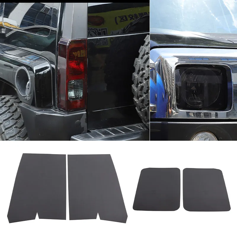 For HUMMER H3 H3T 2005-2009 Black Auto Car Headlight Taillight Tint Film Sticker Decoration for Car Body Film
For HUMMER H3 H3T 2005-2009 Black Auto Car Headlight Taillight Tint Film Sticker Decoration for Car Body Film