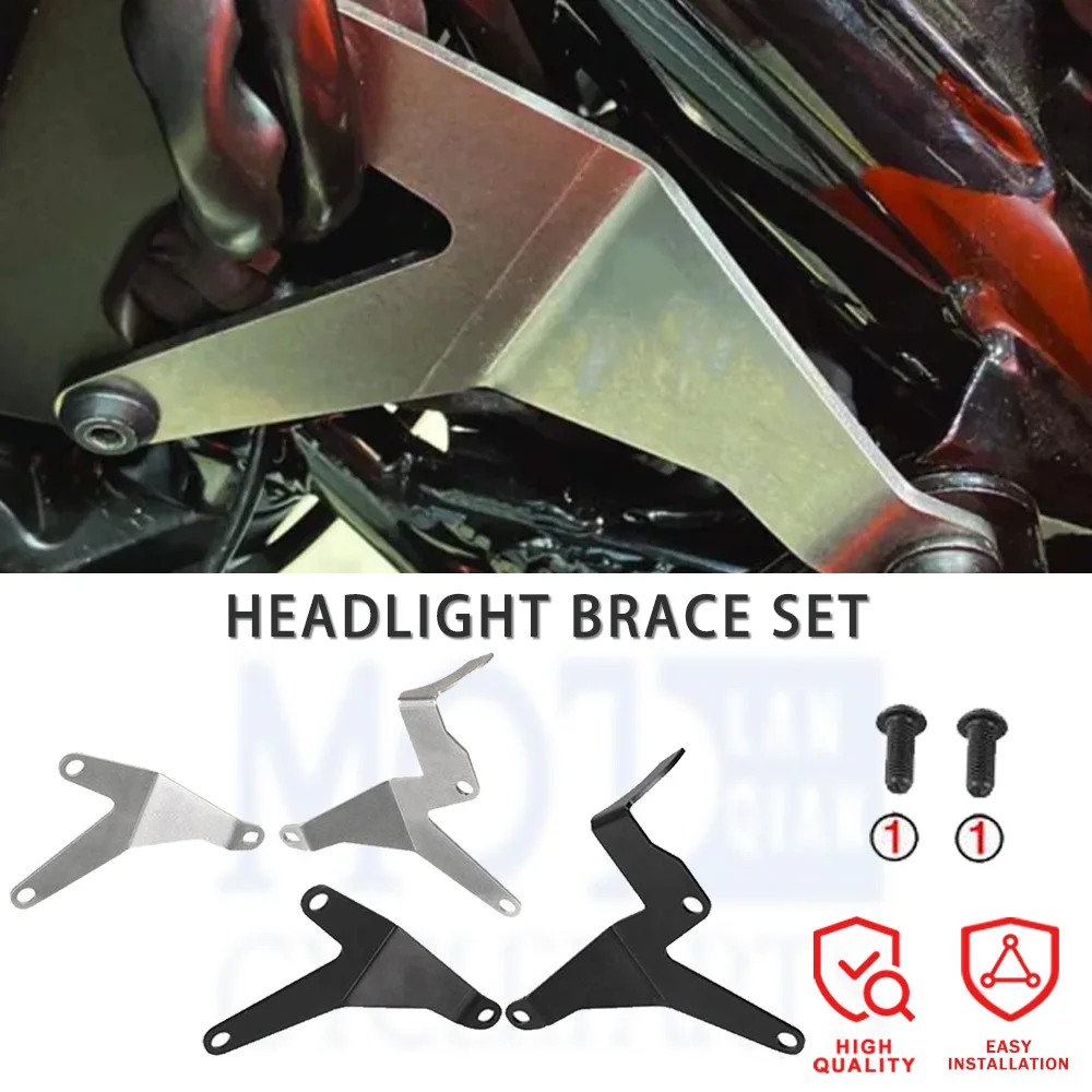390ADVENTURE Motorcycle Accessories Headlight Brace Set Reinforcement Brackets Neck Brace For 390 ADVENTURE 390 ADV 2019-2021
390ADVENTURE Motorcycle Accessories Headlight Brace Set Reinforcement Brackets Neck Brace For 390 ADVENTURE 390 ADV 2019-2021