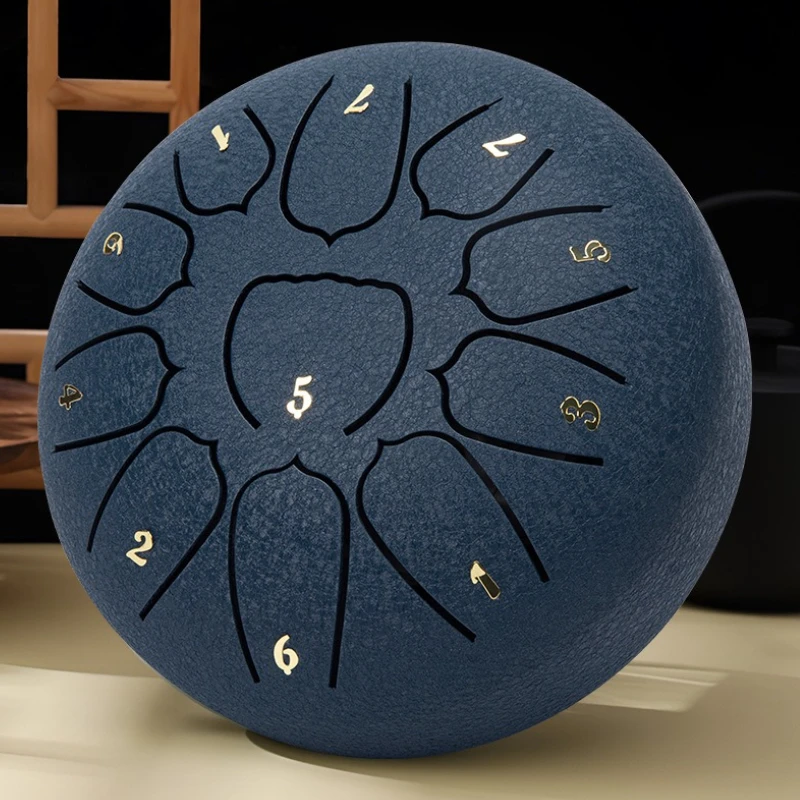 6 Inch Tongue Drum Carbon Steel 11 Tone Professional Ethereal Drums Meditation Healing Tongue Drum Portable Handdrum Instruments
6 Inch Tongue Drum Carbon Steel 11 Tone Professional Ethereal Drums Meditation Healing Tongue Drum Portable Handdrum Instruments