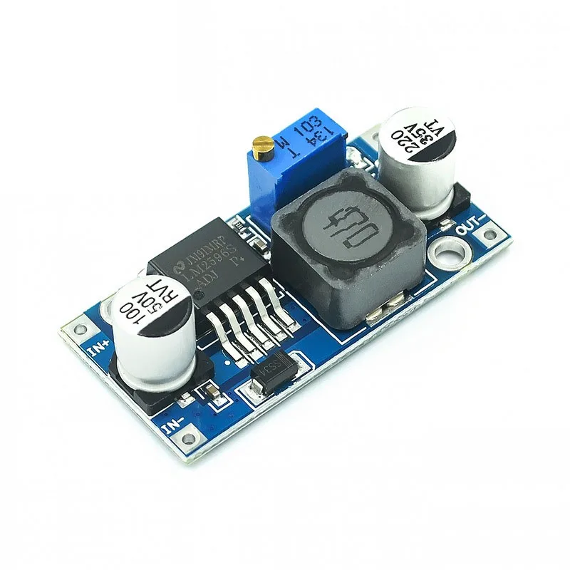 2~200Pcs DC-DC 3A Adjustable Voltage Reducing Module LM2596S Voltage Stabilizer 24V to 12V 5V 3V Electrostatic Bag Packaging
2~200Pcs DC-DC 3A Adjustable Voltage Reducing Module LM2596S Voltage Stabilizer 24V to 12V 5V 3V Electrostatic Bag Packaging