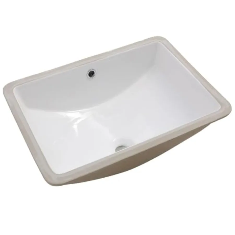 Undermount Bathroom Sink Rectangle Porcelain Ceramic Vessel Sinks Deep Basin with Overflow Lavatory Vanity Sink Mounted Under t
Undermount Bathroom Sink Rectangle Porcelain Ceramic Vessel Sinks Deep Basin with Overflow Lavatory Vanity Sink Mounted Under t