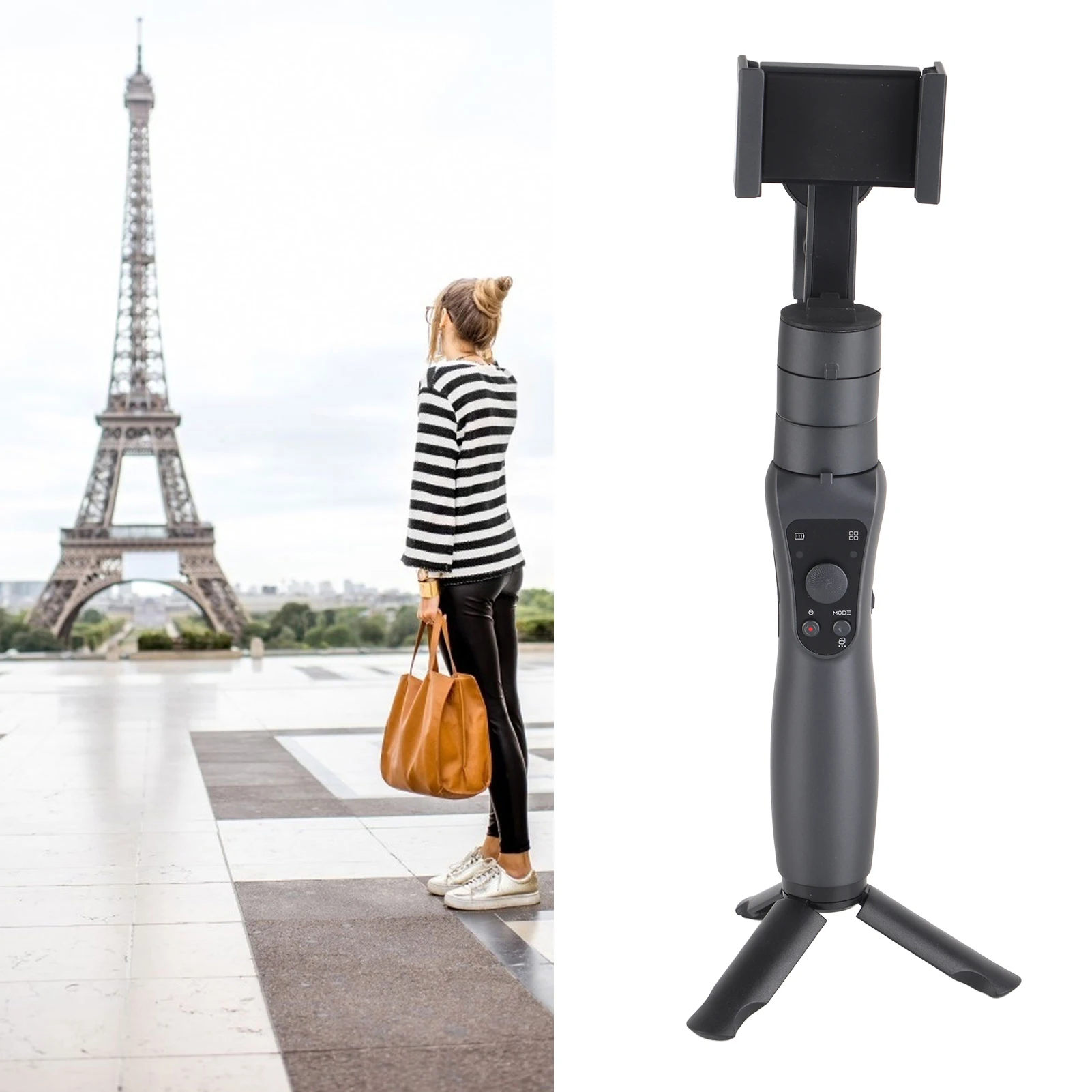 S5 3 Handheld Gimbal Stabilizer for Smartphone Camera Video Record Face Tracking S5 3 Handheld Gimbal Stabilizer
S5 3 Handheld Gimbal Stabilizer for Smartphone Camera Video Record Face Tracking S5 3 Handheld Gimbal Stabilizer