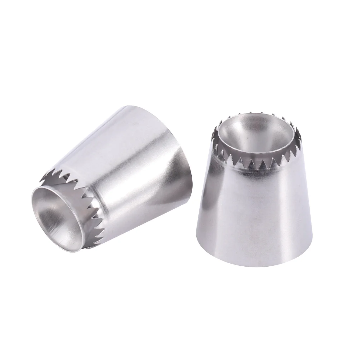 2Pcs Cake Decorating Tips Stainless Steel Icing Piping Nozzles Set for Pastry Cupcake Fondant Cream Decorating Tools
2Pcs Cake Decorating Tips Stainless Steel Icing Piping Nozzles Set for Pastry Cupcake Fondant Cream Decorating Tools