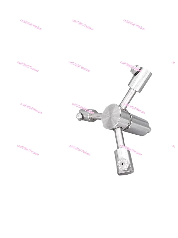 Rotating nozzle 360 degree high pressure water spray nozzle 304 stainless steel air backwash cleaning nozzle
Rotating nozzle 360 degree high pressure water spray nozzle 304 stainless steel air backwash cleaning nozzle
