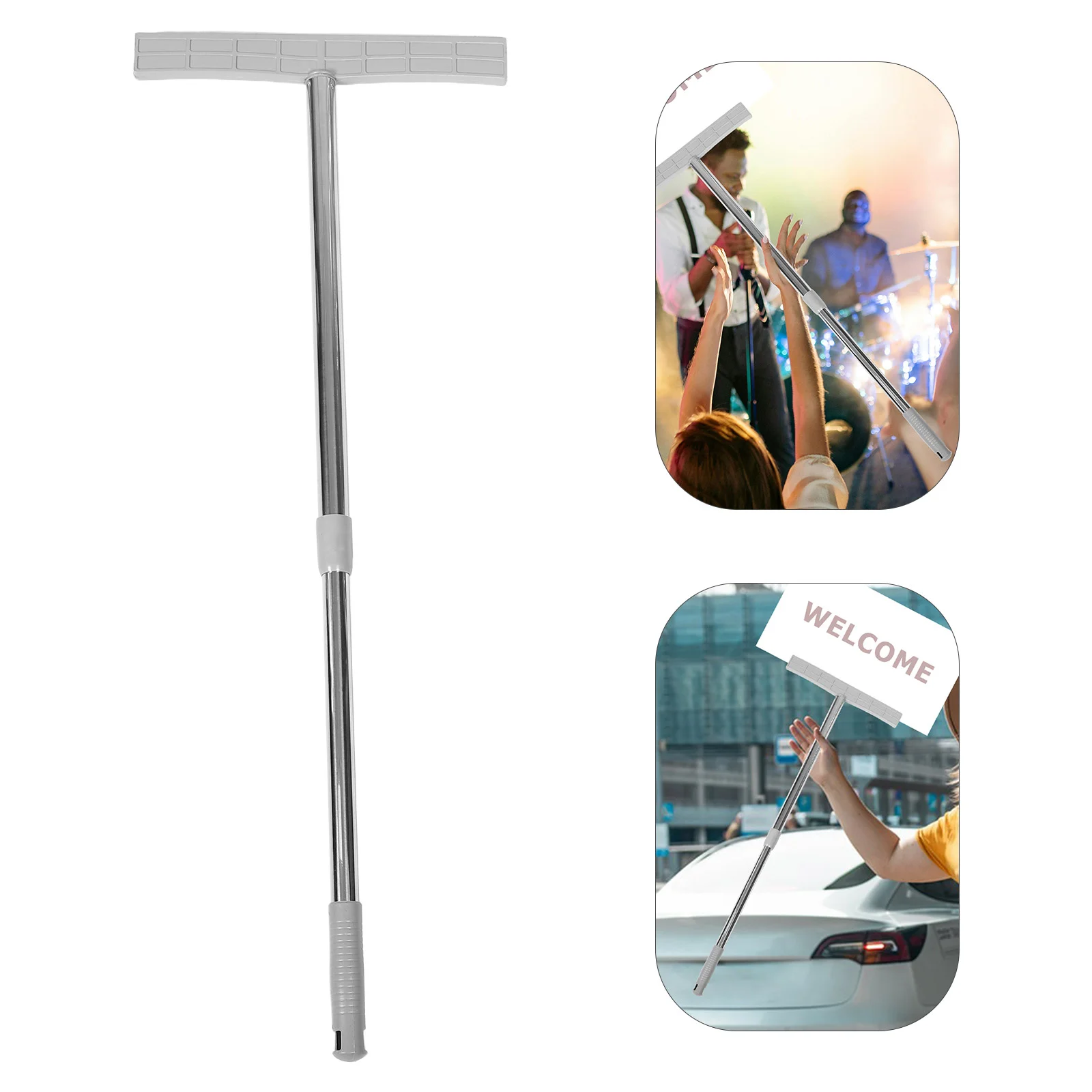 Stainless Steel Handheld Sign Holder For Meet And Greet Airport Sign Holder For Tours And Events Easy To Use And Silver
Stainless Steel Handheld Sign Holder For Meet And Greet Airport Sign Holder For Tours And Events Easy To Use And Silver