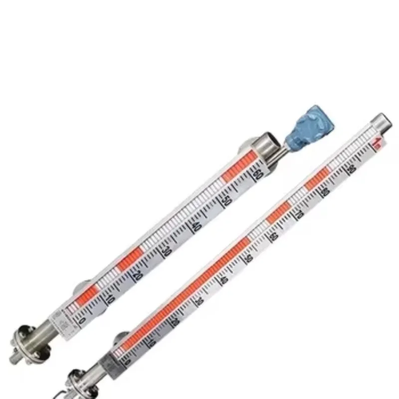 Magnetic Level Gauge 4-20ma Tank Liquid Water Sensor Transmitter Output Indicador De Nivel MagneticoMagnetic Flap Level Gauge
Magnetic Level Gauge 4-20ma Tank Liquid Water Sensor Transmitter Output Indicador De Nivel MagneticoMagnetic Flap Level Gauge