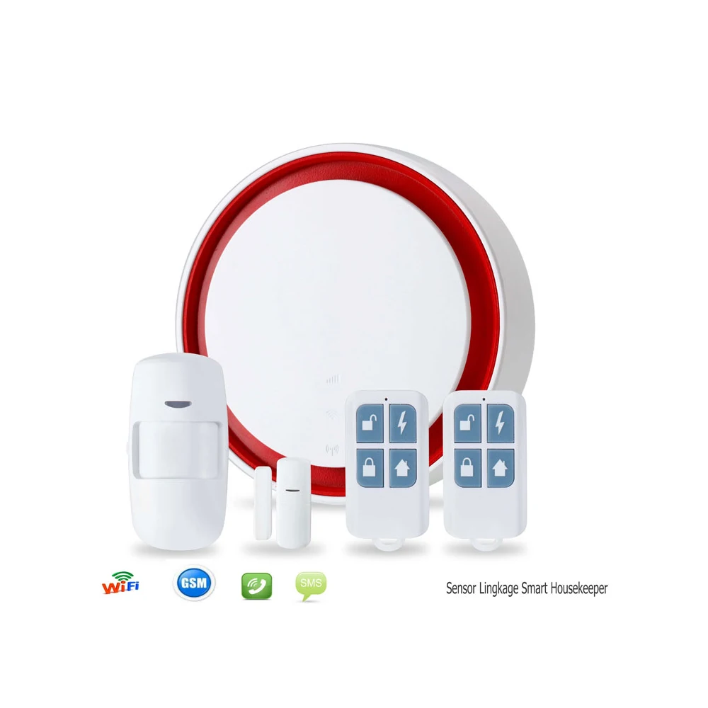 Home Alarm System Wireless Wifi GSM Remote Maison Door Burglar Alarm System Sensors And Motion Sensors Switch Wifi Alarm Sensor
Home Alarm System Wireless Wifi GSM Remote Maison Door Burglar Alarm System Sensors And Motion Sensors Switch Wifi Alarm Sensor