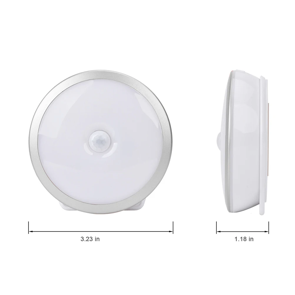 6 Leds Smd 2835 Infrared Induction Lamp Super Bright Motion Sensor Night Light Wireless Auto On Closet Wall Stairs Lighting
6 Leds Smd 2835 Infrared Induction Lamp Super Bright Motion Sensor Night Light Wireless Auto On Closet Wall Stairs Lighting