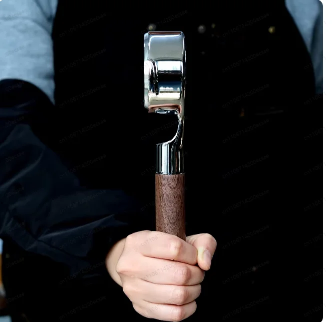 Bottomless Coffee Integrated Handle, Coffee Machine Handle, Suitable for E61, 316 Stainless Steel Walnut
Bottomless Coffee Integrated Handle, Coffee Machine Handle, Suitable for E61, 316 Stainless Steel Walnut