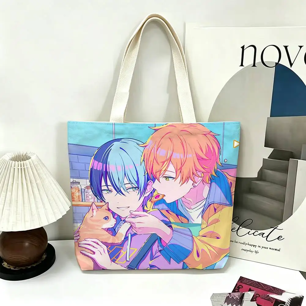 Akito Shinonome Toya Aoyagi Printed Canvas Tote Bag Shoulder Bag Commuter Mommy Shopping Bag
Akito Shinonome Toya Aoyagi Printed Canvas Tote Bag Shoulder Bag Commuter Mommy Shopping Bag