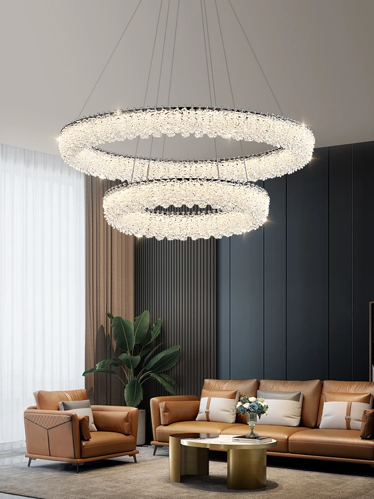New Crystal Led Pendant Light Nordic Light Luxury Living Room Chandelier Gold/chrome Bedroom Bar Counter Indoor Lighting Fixture
New Crystal Led Pendant Light Nordic Light Luxury Living Room Chandelier Gold/chrome Bedroom Bar Counter Indoor Lighting Fixture